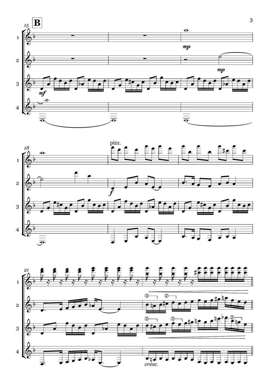 A Pukwudgie Tale Guitar Ensemble scores gallery preview page 3