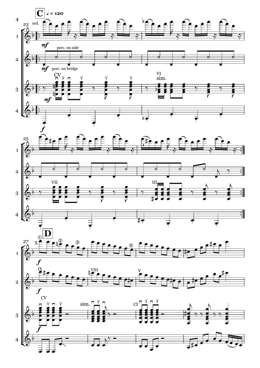 A Pukwudgie Tale Guitar Ensemble scores gallery preview page 4