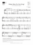 Make Way for the King! (Grade Initial, list A2, from the ABRSM Piano Syllabus 2025 & 2026)