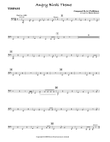 Angry Birds Theme - Score Only