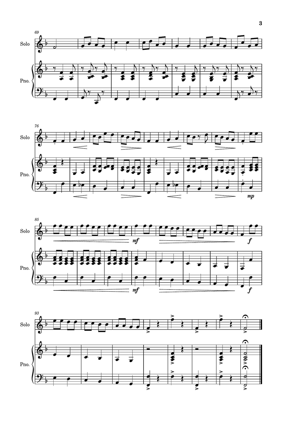 The Can Can Piano scores gallery preview page 3
