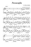 Passacaglia - Easy