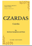 Czardas (Vittorio Monti) for Baritone Saxophone and Piano