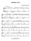 Another Love (arr. Phillip Keveren)