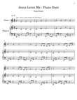 Jesus Loves Me - Piano Duet
