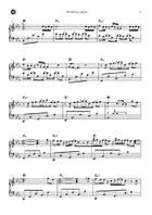 Blinding Lights Piano Solo scores gallery preview page 3