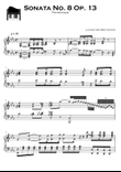 Pathetique Sonata Op. 8 No. 13