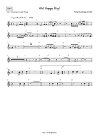 Oh, Happy Day Woodwind Quartet scores gallery preview page 4