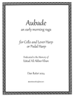 Aubade, an early morning raga
