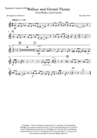 Wallace And Gromit Theme Brass Band scores gallery preview page 6