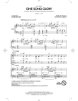 One Song Glory (from Rent) (arr. Mark Brymer) mini preview
