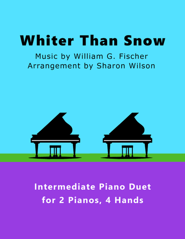Whiter Than Snow (2 Pianos, 4 Hands Duet)