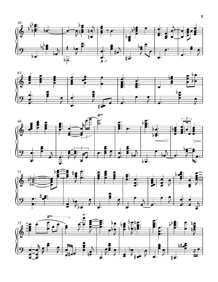 I Only Have Eyes For You Piano Solo scores gallery preview page 3