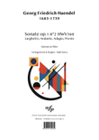 HAENDEL – Sonata op.1 n°2 HWV360 | Flute & Guitar | PDF