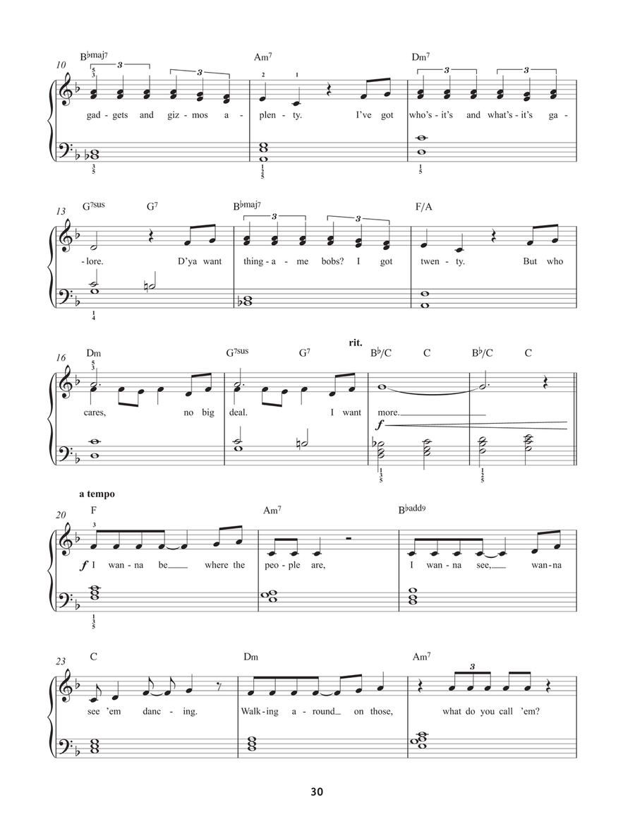 Part Of Your World (from The Little Mermaid) Easy Piano scores gallery preview page 2