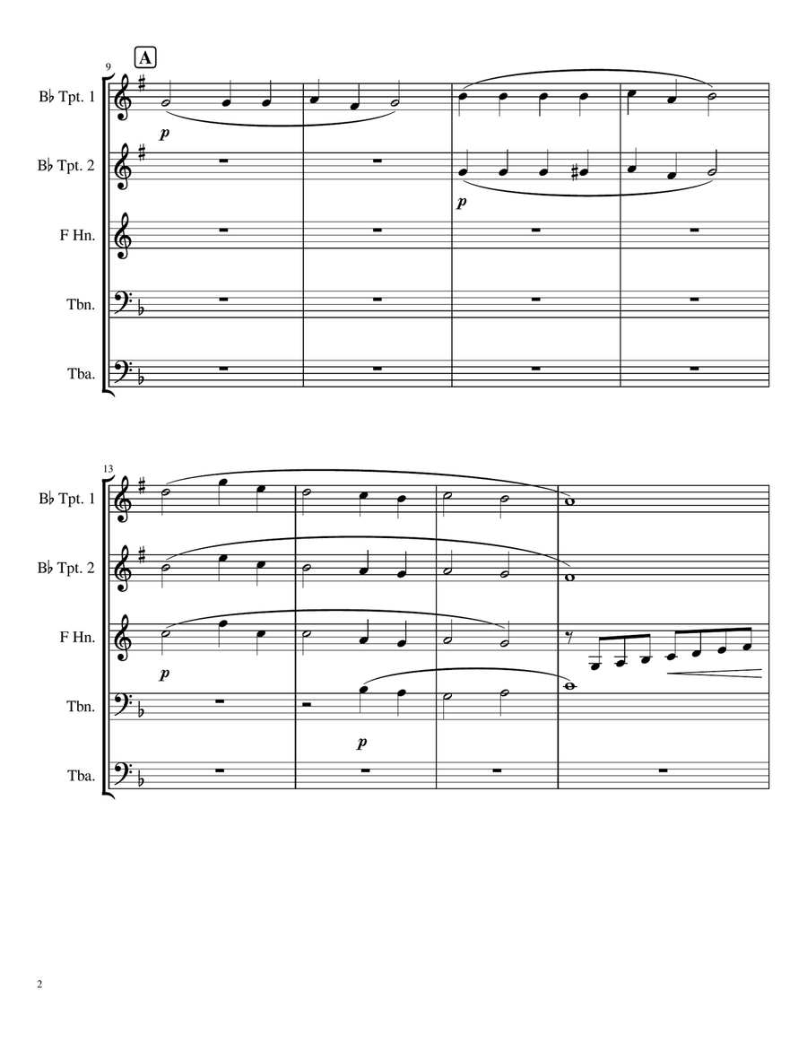 Fairest Lord Jesus Orchestra Full Orchestra scores gallery preview page 2