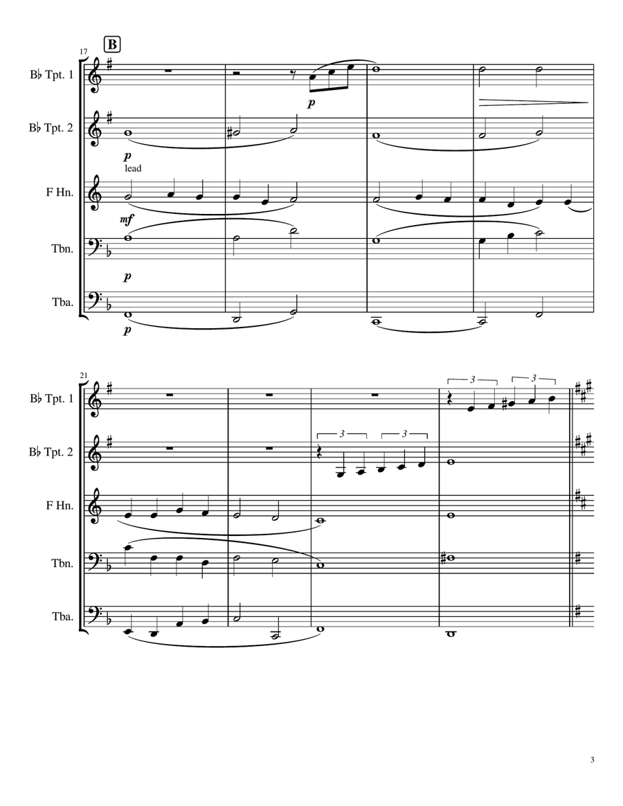 Fairest Lord Jesus Orchestra Full Orchestra scores gallery preview page 3