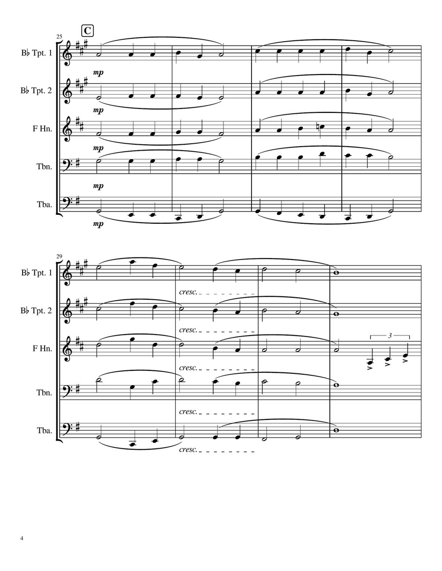Fairest Lord Jesus Orchestra Full Orchestra scores gallery preview page 4