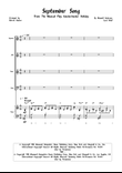 September Song