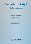 Concertino nº4, Op.8, for violin and piano