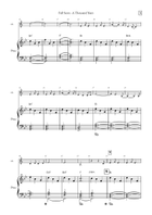 A Thousand Years B-Flat Clarinet scores gallery preview page 3