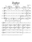 Zephyr (For Flute Choir)