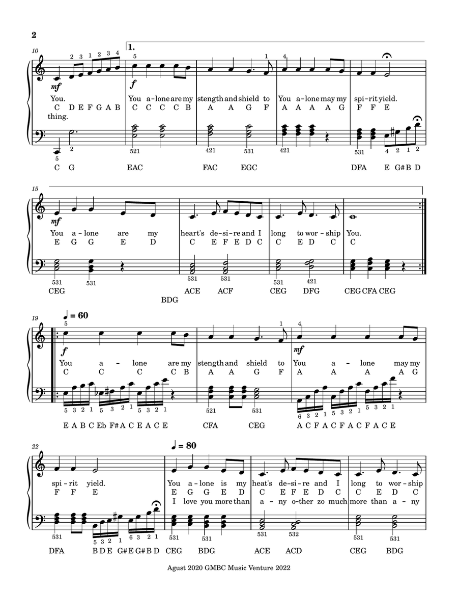 As The Deer As The Deer A Cappella scores gallery preview page 2
