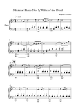 Minimal Piano No. 3, Waltz of the Dead