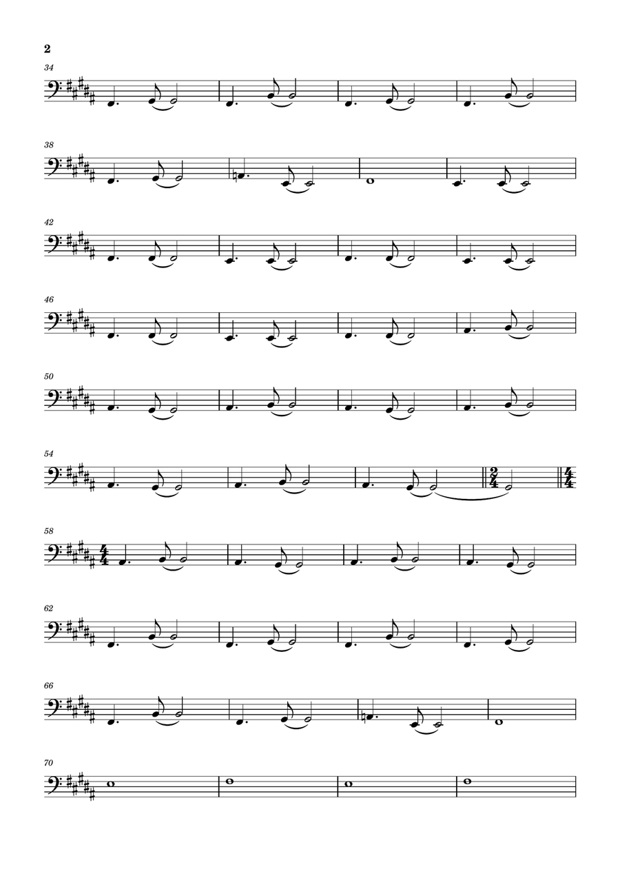 Ironic Ironic Double Bass scores gallery preview page 2