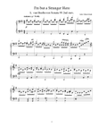 I am but a stranger here and Beethoven Sonata #8 the 2nd movement