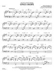 Only Hope (from A Walk to Remember) (arr. Larry Moore) - Piano