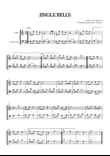 Jingle Bells • Christmas Song | violin & violoncello duet sheet music mini preview