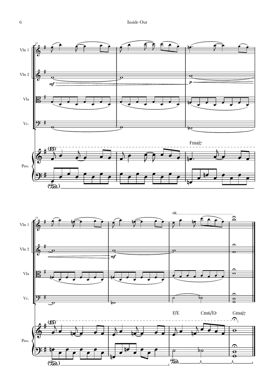 Bundle Of Joy String Quartet scores gallery preview page 6