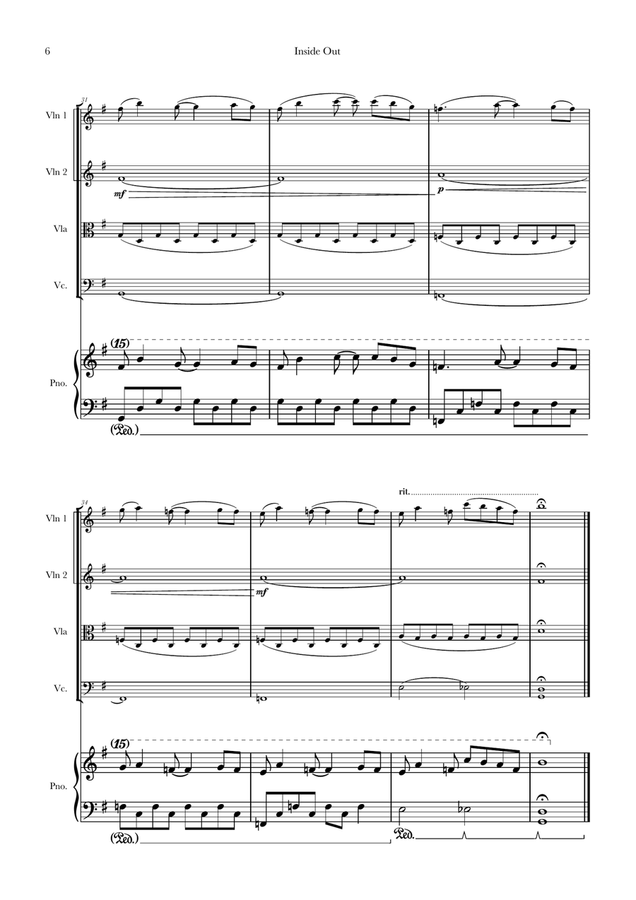 Bundle Of Joy String Quartet scores gallery preview page 6