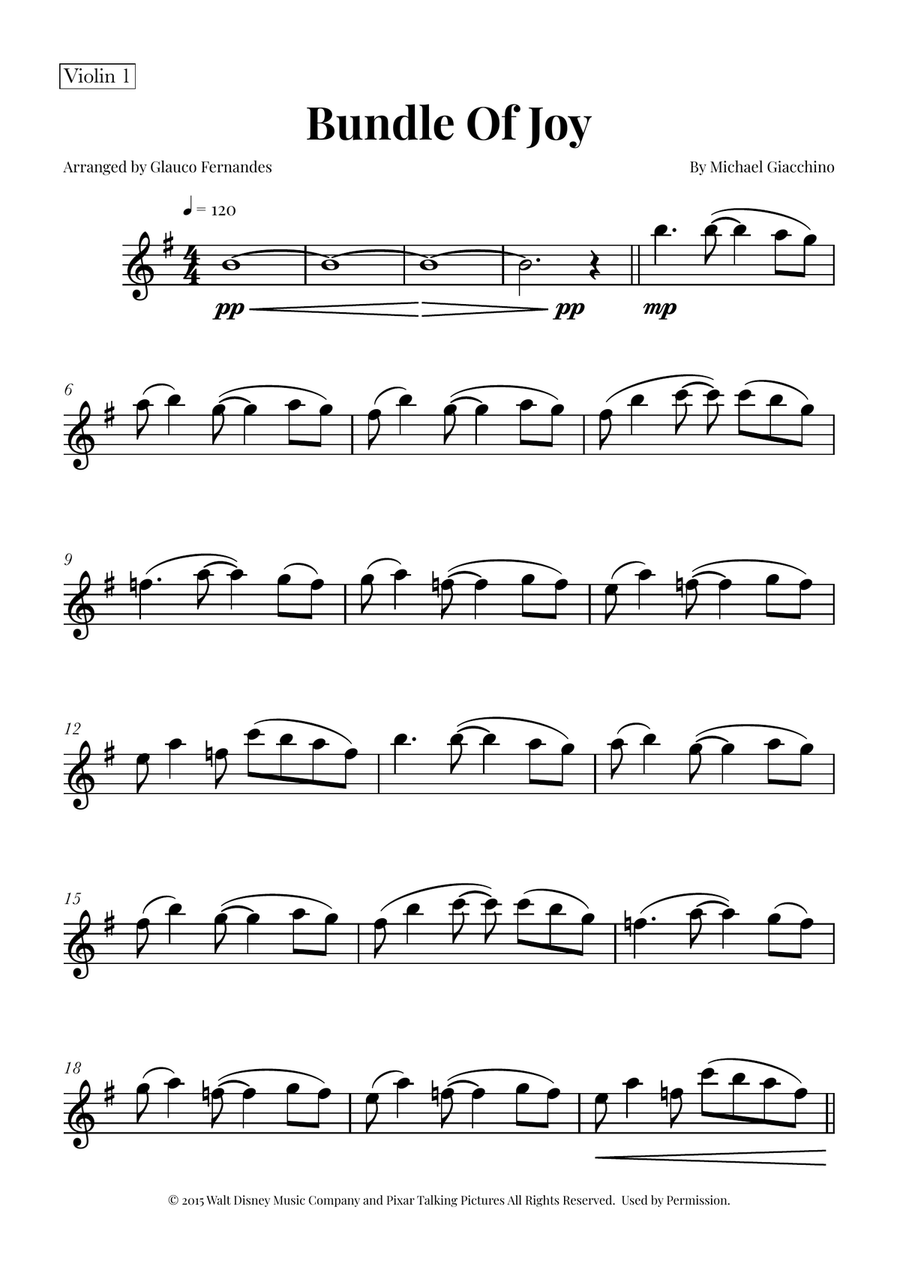 Bundle Of Joy String Quartet scores gallery preview page 4