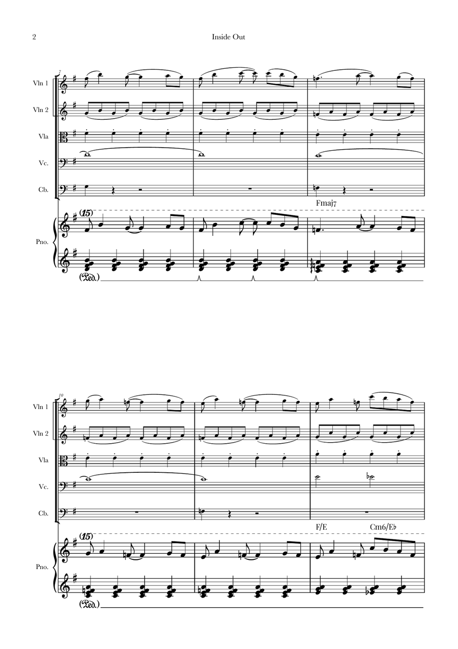 Bundle Of Joy String Orchestra scores gallery preview page 2