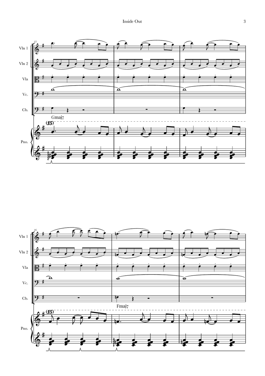Bundle Of Joy String Orchestra scores gallery preview page 3