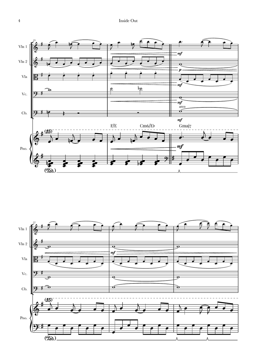 Bundle Of Joy String Orchestra scores gallery preview page 4