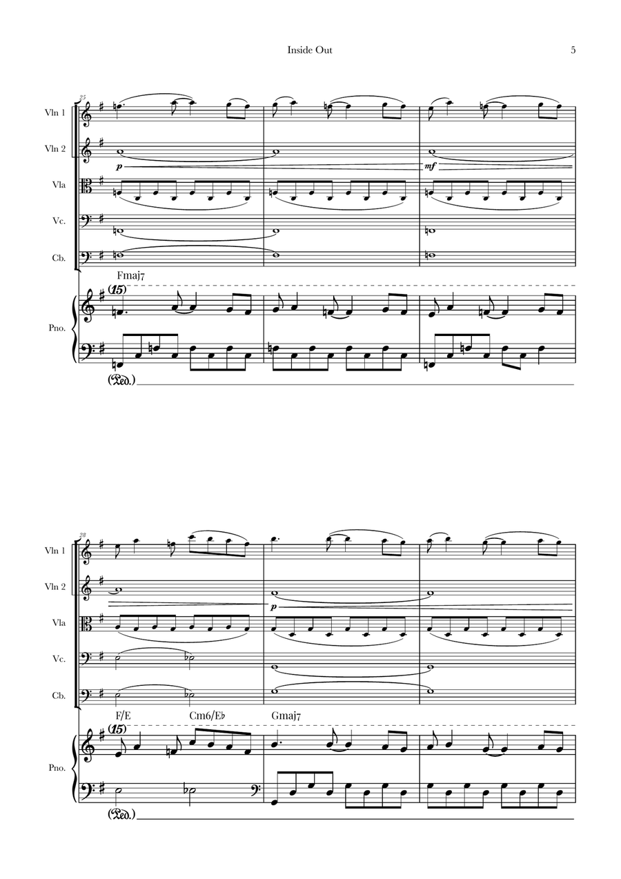 Bundle Of Joy String Orchestra scores gallery preview page 5