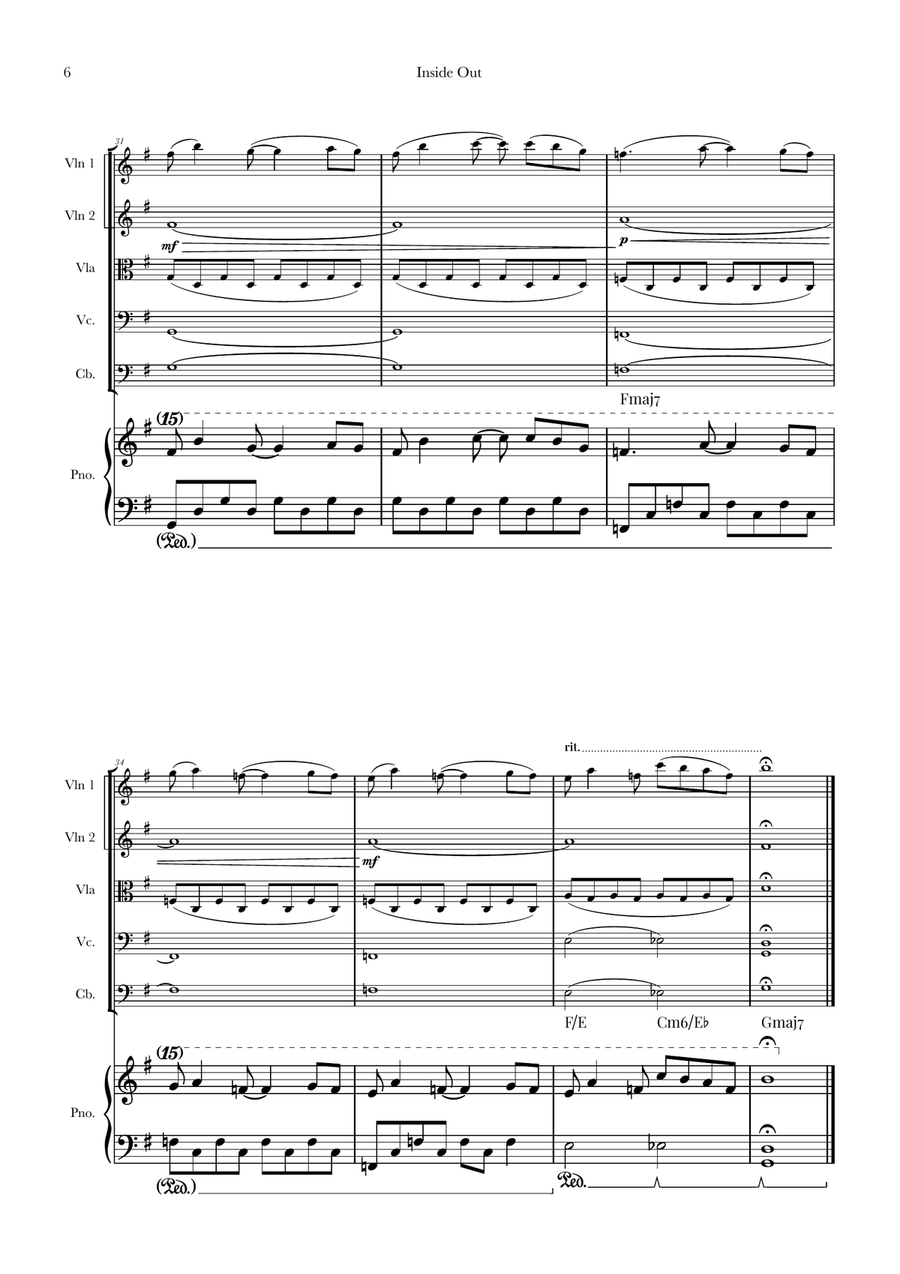 Bundle Of Joy String Orchestra scores gallery preview page 6