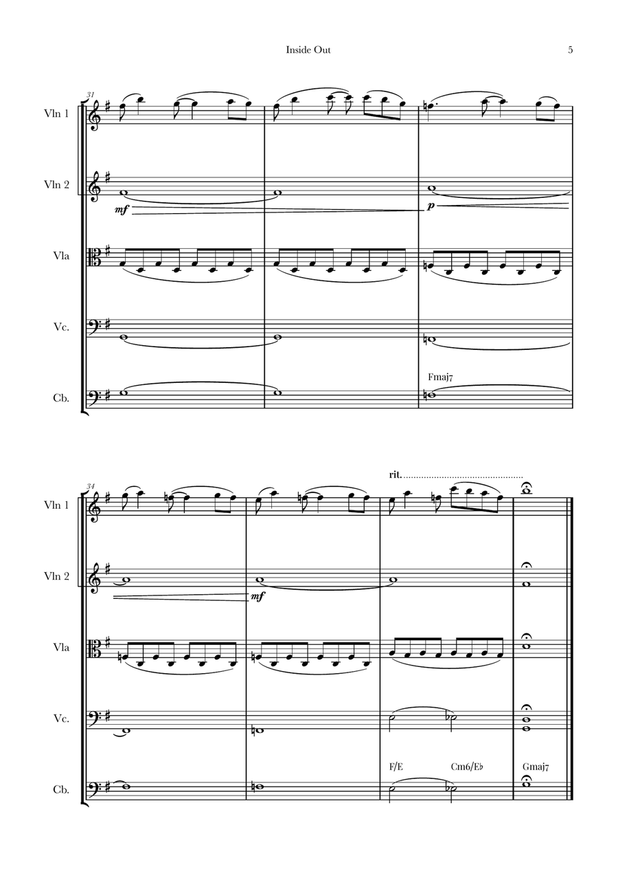 Bundle Of Joy String Orchestra scores gallery preview page 5
