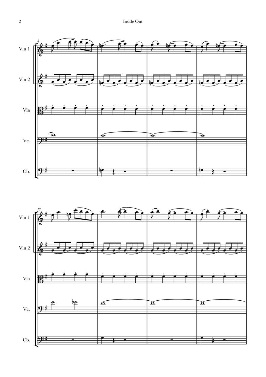 Bundle Of Joy String Orchestra scores gallery preview page 2
