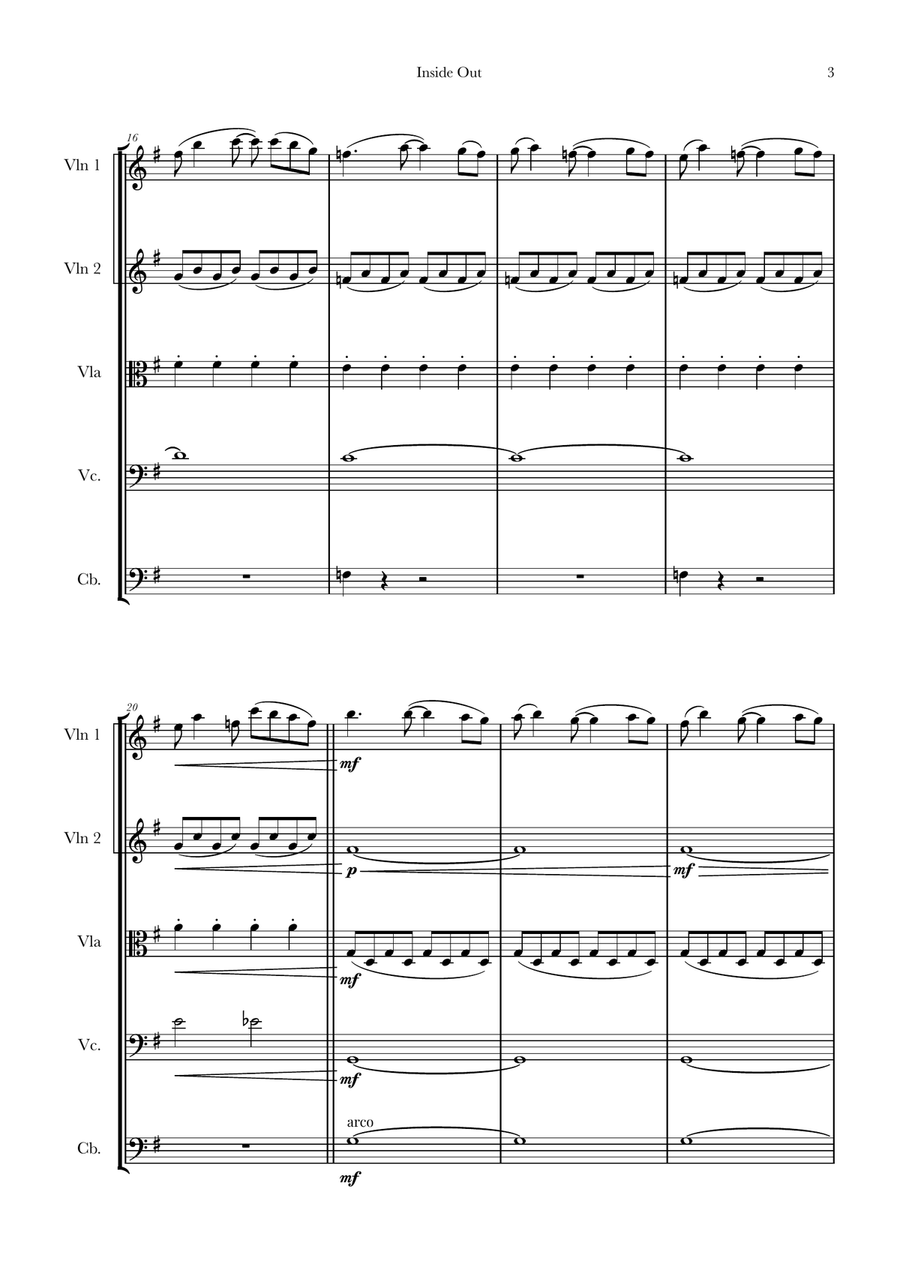 Bundle Of Joy String Orchestra scores gallery preview page 3