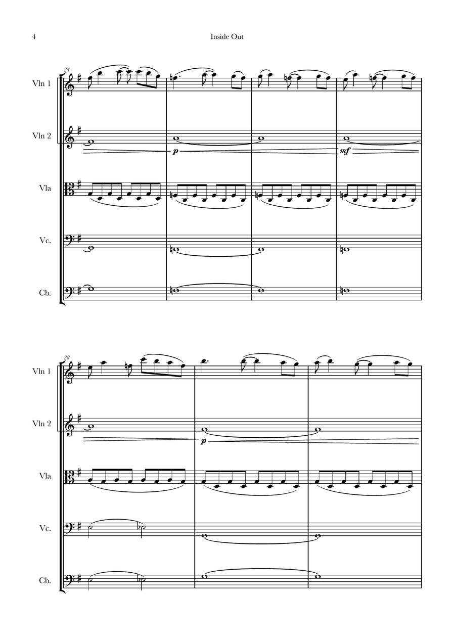 Bundle Of Joy String Orchestra scores gallery preview page 4