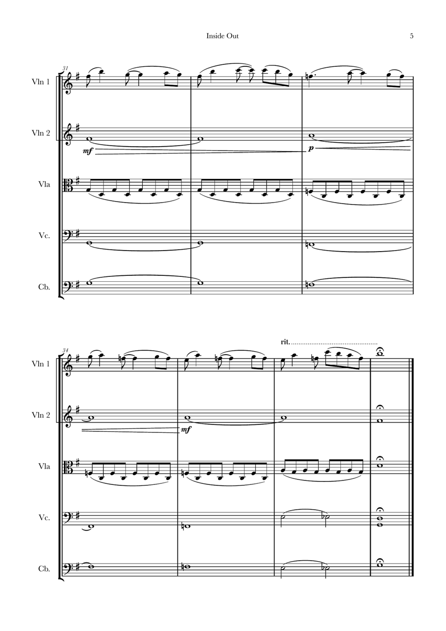 Bundle Of Joy String Orchestra scores gallery preview page 5