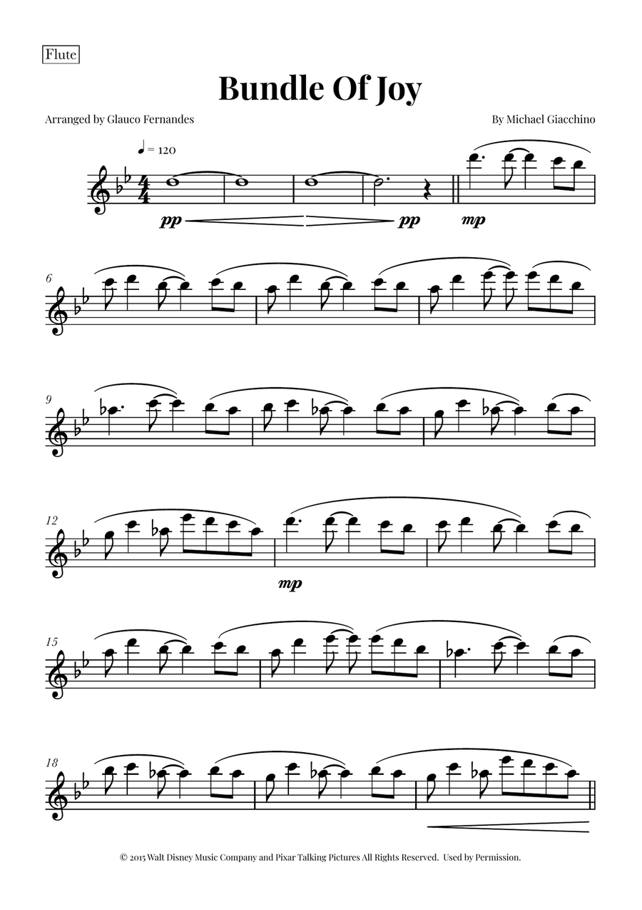 Bundle Of Joy Woodwind Quartet scores gallery preview page 5