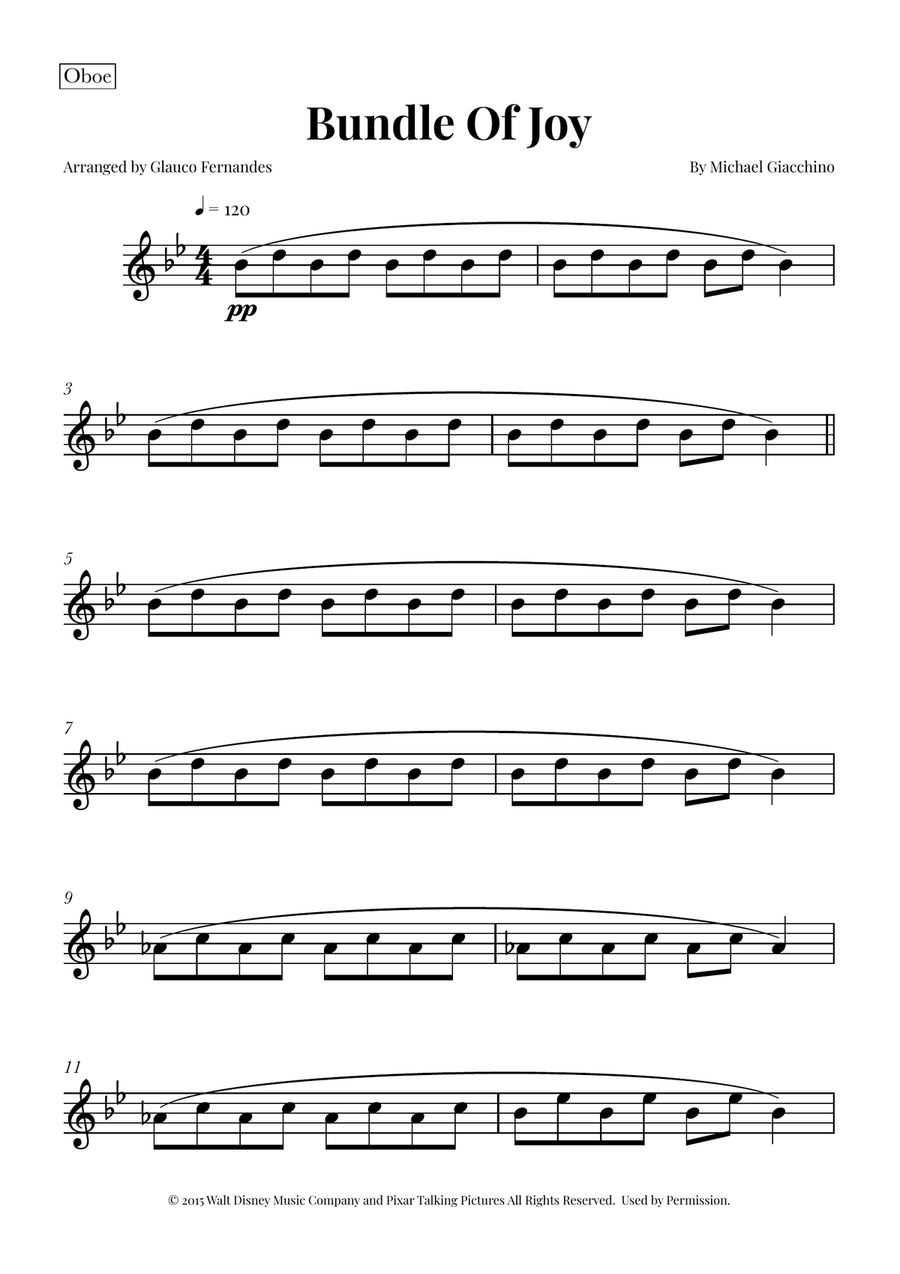 Bundle Of Joy Woodwind Quintet scores gallery preview page 6