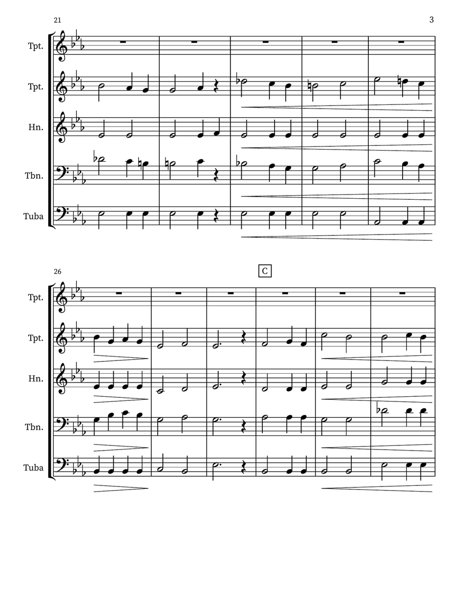 Send Out Thy Light Send Out Thy Light Small Ensemble scores gallery preview page 3