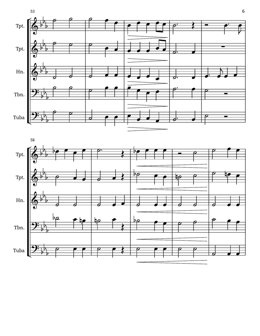 Send Out Thy Light Send Out Thy Light Small Ensemble scores gallery preview page 6