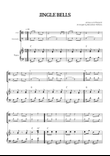 Jingle Bells • Christmas Song | viola & cello duet sheet music w/ piano accompaniment [chords] mini preview